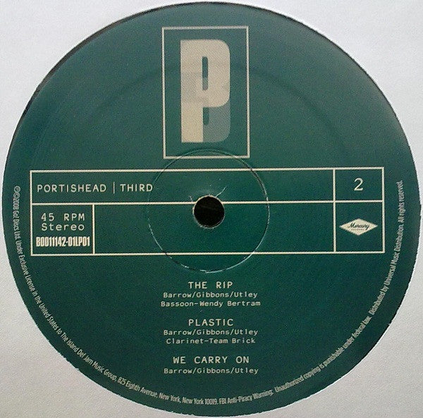 Portishead : Third (2xLP, Album, Ltd)