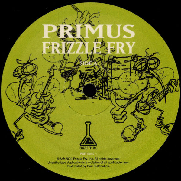 Primus : Frizzle Fry (LP, Album, RE, RM, 180)