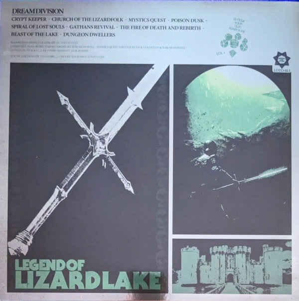 Dream Division : Legend Of Lizard Lake (LP, Ltd, RP, Red)