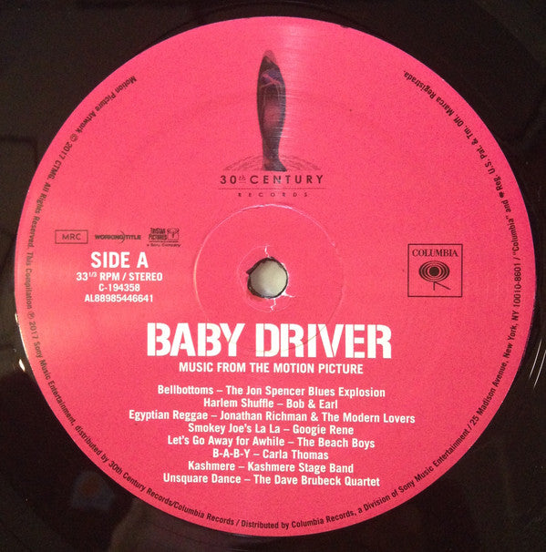 Various : Baby Driver (Music From The Motion Picture) (2xLP, Comp, Gat)