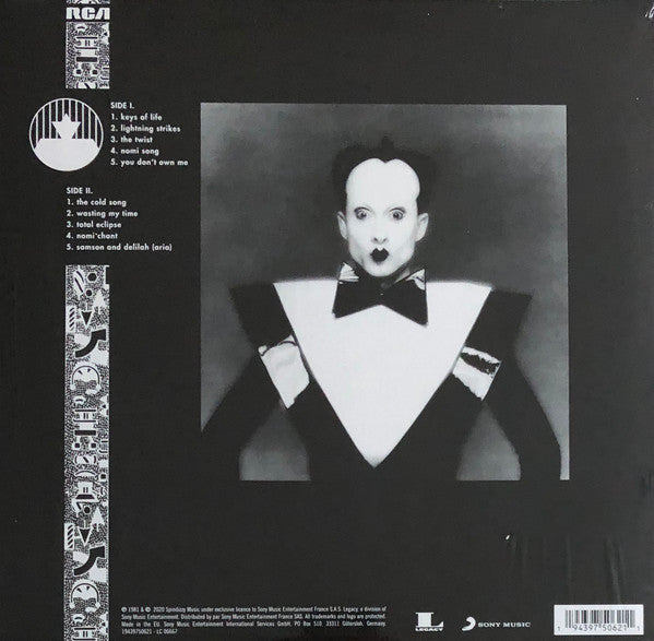 Klaus Nomi : Klaus Nomi (LP, Album, RE)