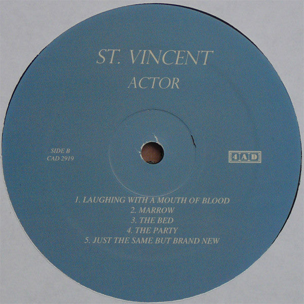 St. Vincent : Actor (LP, Album)