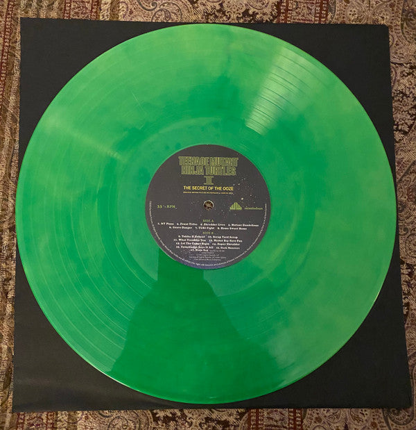 John Du Prez : Teenage Mutant Ninja Turtles II: The Secret Of The Ooze (Original Motion Picture Soundtrack) (LP, Album, Dlx, RM, Gre)