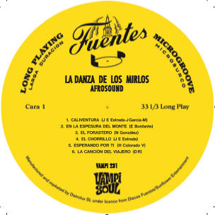 Afrosound : La Danza de Los Mirlos (LP, Album, RE, RM)