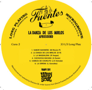 Afrosound : La Danza de Los Mirlos (LP, Album, RE, RM)