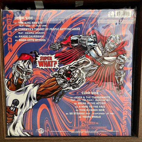 Czarface & MF Doom : Super What? (LP, Album, Ltd, Ora)