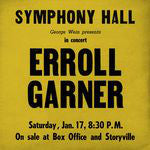 Erroll Garner : Symphony Hall Concert (LP, Album)