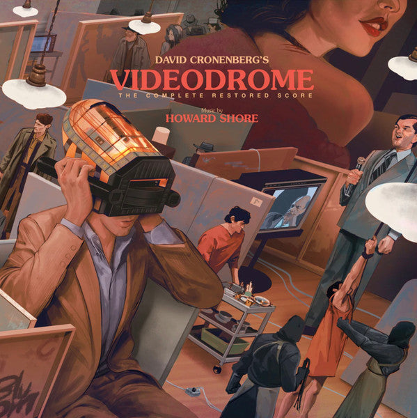 Howard Shore : Videodrome (The Complete Restored Score) (LP, Album, RE)