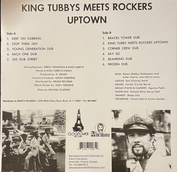 Augustus Pablo : King Tubbys Meets Rockers Uptown (LP, Album, RE)