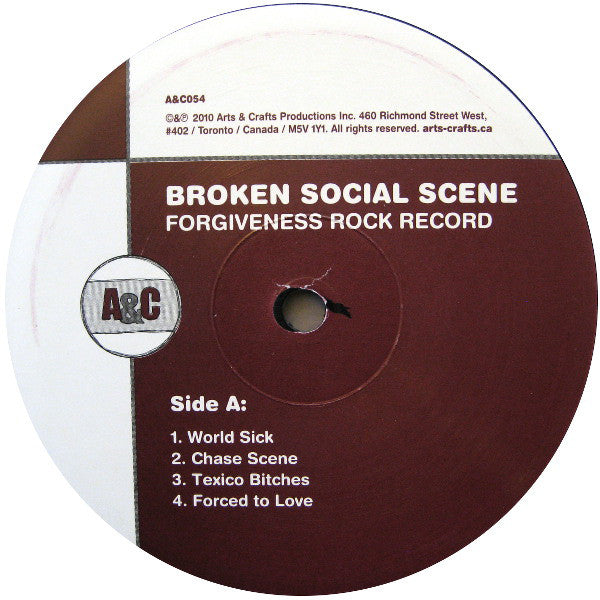 Broken Social Scene : Forgiveness Rock Record (2xLP, Album, 180)