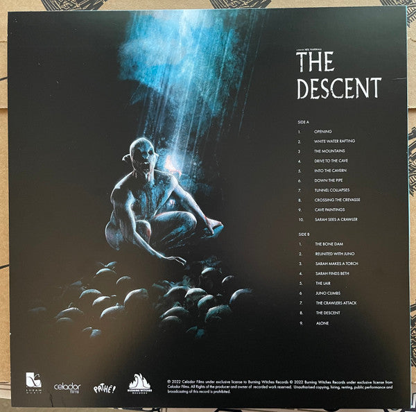 David Julyan : The Descent (Original Score) (LP, Ltd, RE, RM, "Sa)