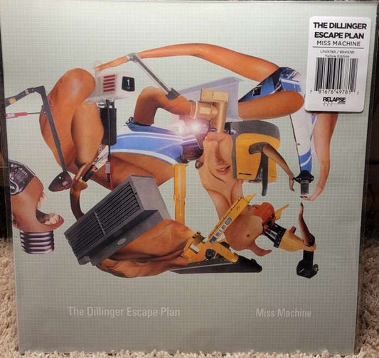 The Dillinger Escape Plan : Miss Machine (LP, Album, RE, RP, Yel)