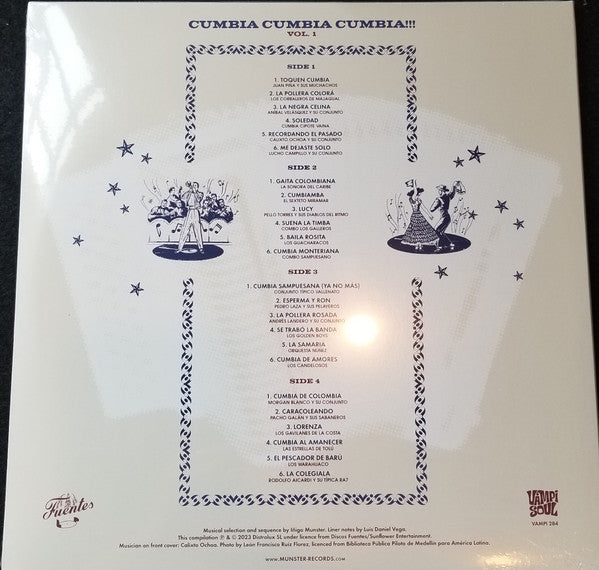 Various : Cumbia Cumbia Cumbia!!! Vol. 1 (LP, Comp)