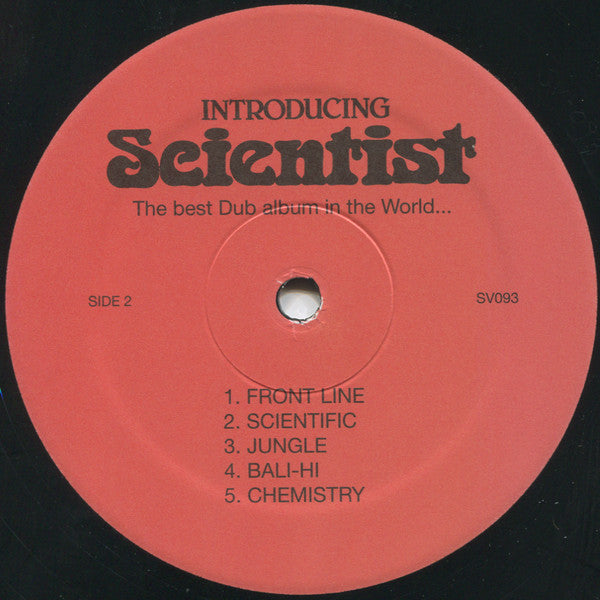 Scientist : Introducing Scientist - The Best Dub Album In The World... (LP, Album, RE)