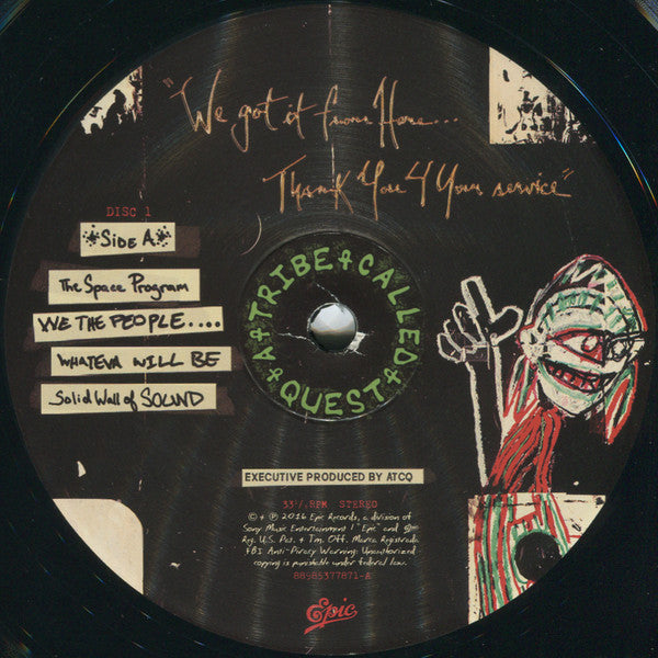 A Tribe Called Quest : We Got It From Here…Thank You 4 Your Service (2xLP, Album)